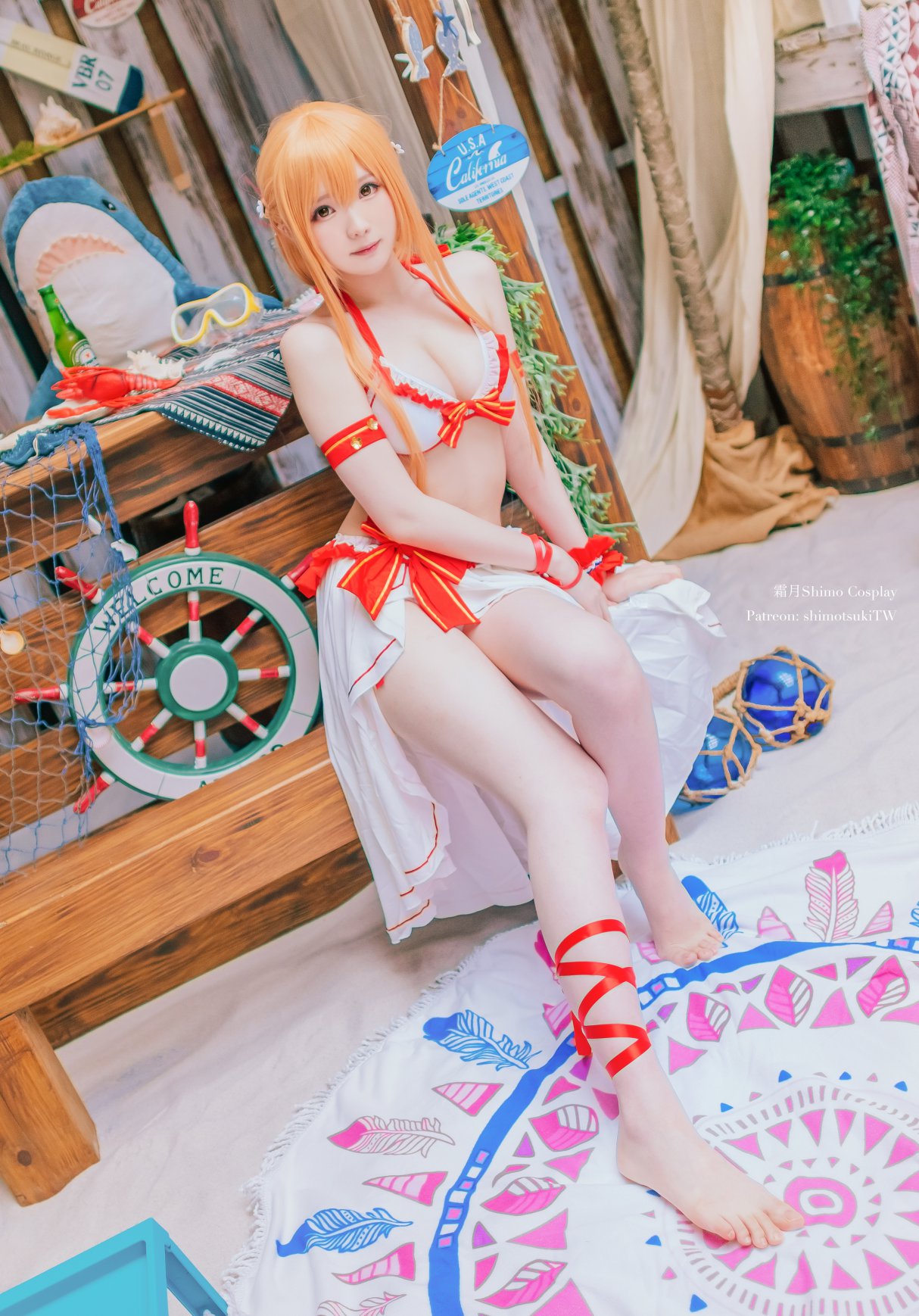 Coser@霜月shimo Vol 020 Asuna泳装 0001 8145453722