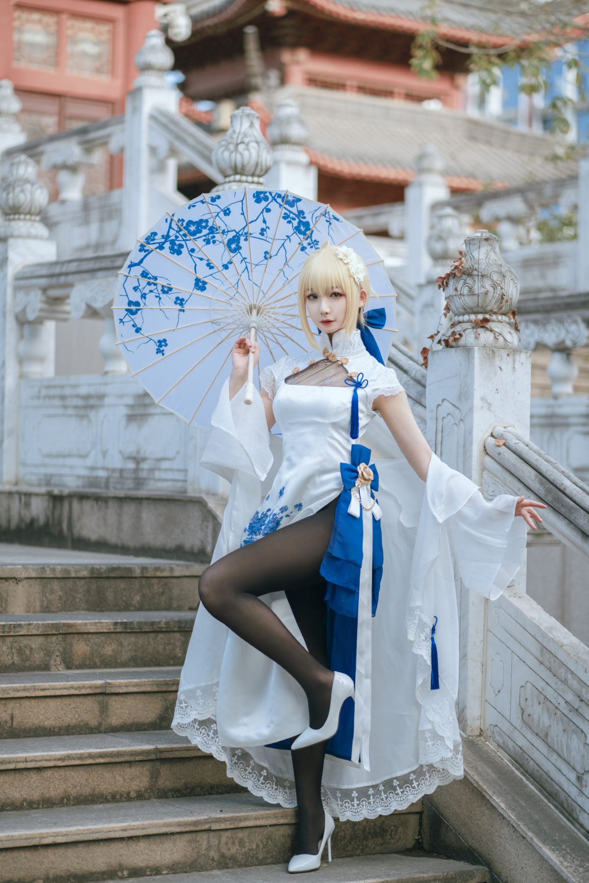 Coser@封疆疆v Vol 004 saber 旗袍 0007