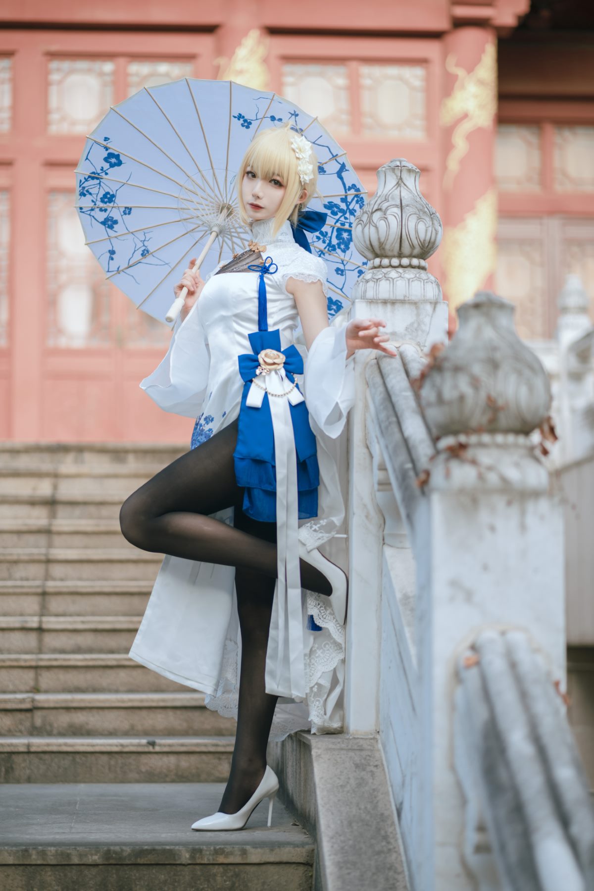 Coser@封疆疆v Vol 004 saber 旗袍 0013