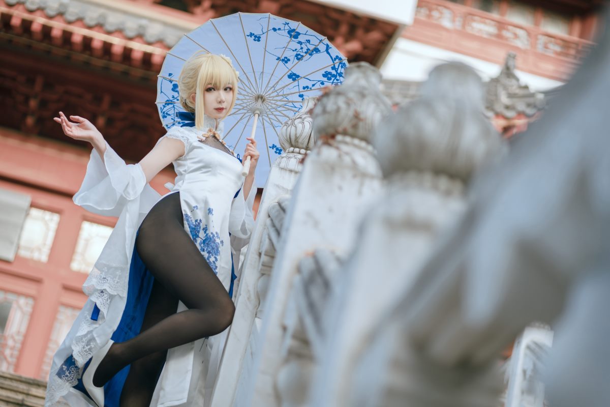 Coser@封疆疆v Vol 004 saber 旗袍 0015