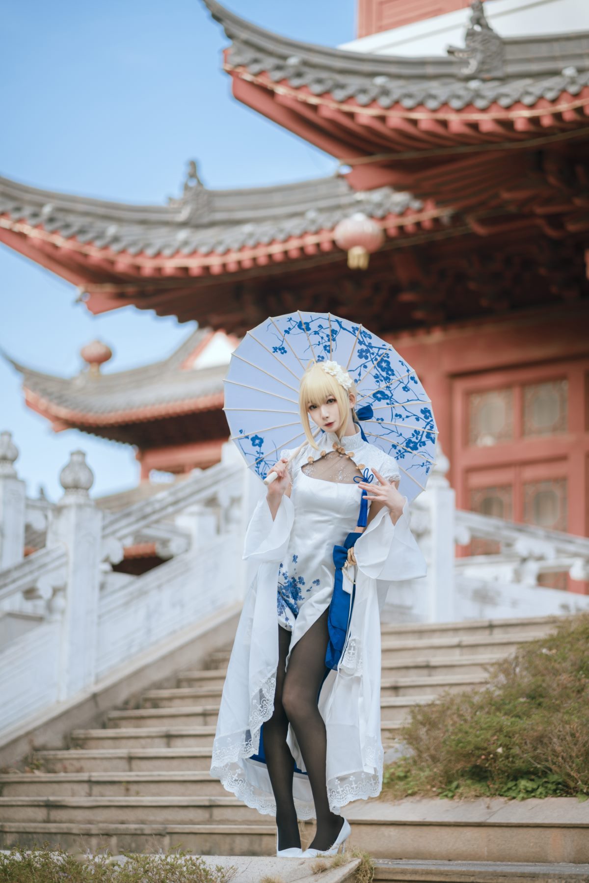 Coser@封疆疆v Vol 004 saber 旗袍 0020