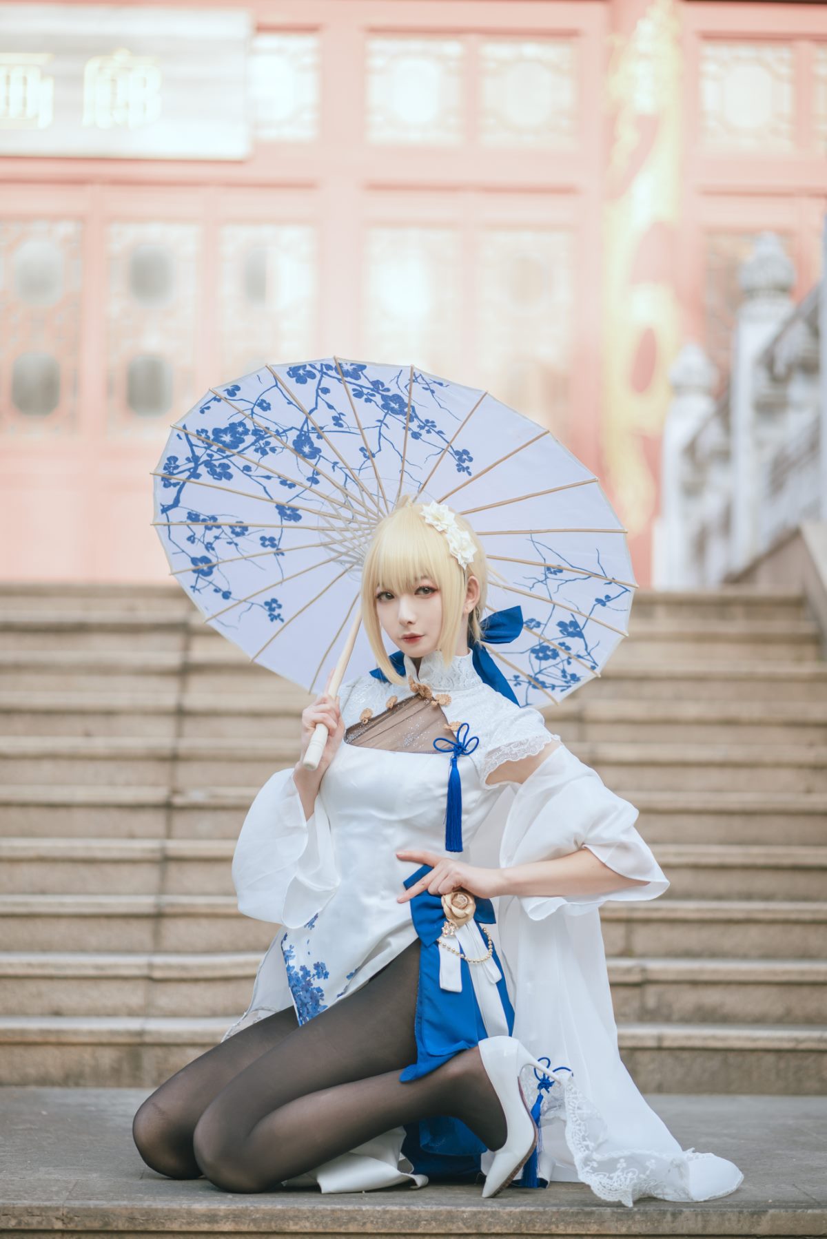 Coser@封疆疆v Vol 004 saber 旗袍 0024