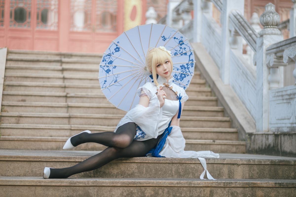 Coser@封疆疆v Vol 004 saber 旗袍 0026