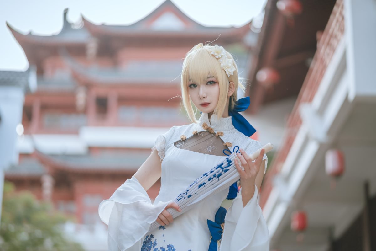 Coser@封疆疆v Vol 004 saber 旗袍 0028