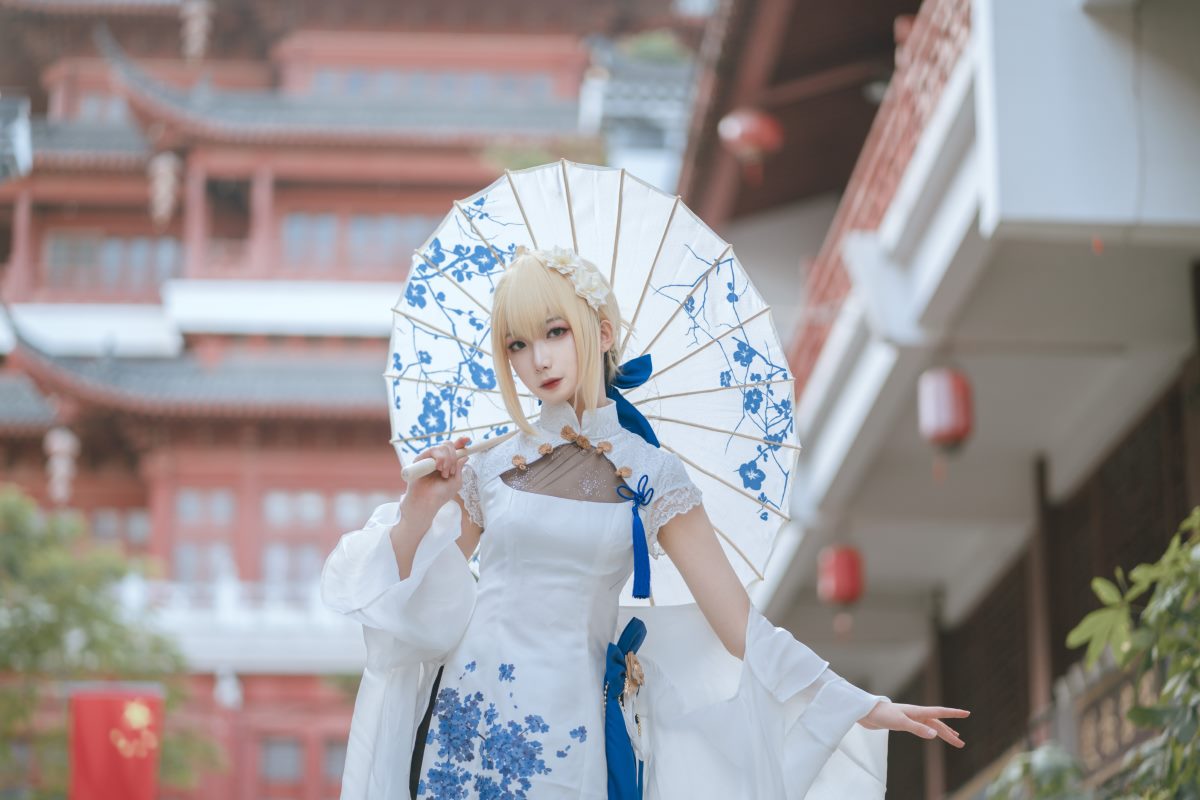 Coser@封疆疆v Vol 004 saber 旗袍 0030