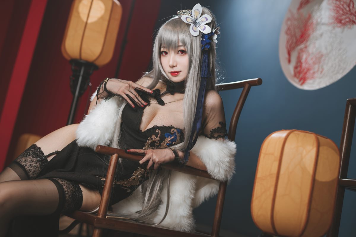 Coser@封疆疆v Vol 006 路易九世旗袍 0012