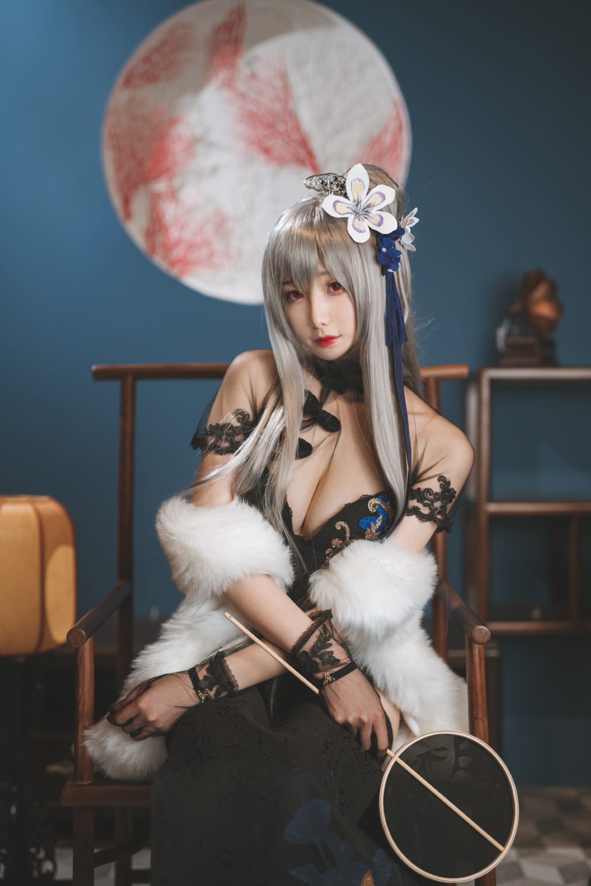 Coser@封疆疆v Vol 006 路易九世旗袍 0032