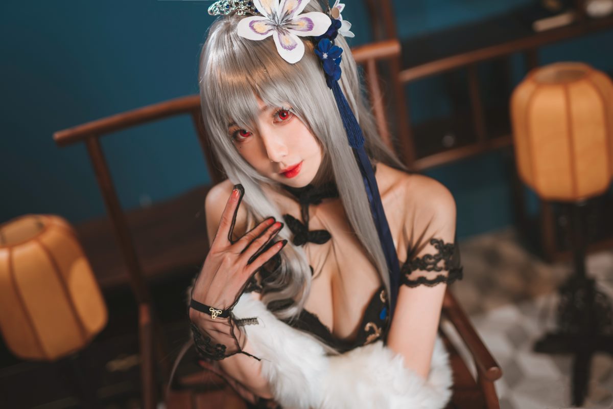 Coser@封疆疆v Vol 006 路易九世旗袍 0035