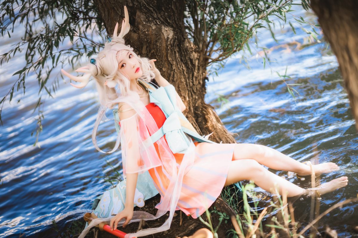 Coser@桜桃喵 Vol 101 萝莉风COS 小鹿 0024 0453116324.jpg