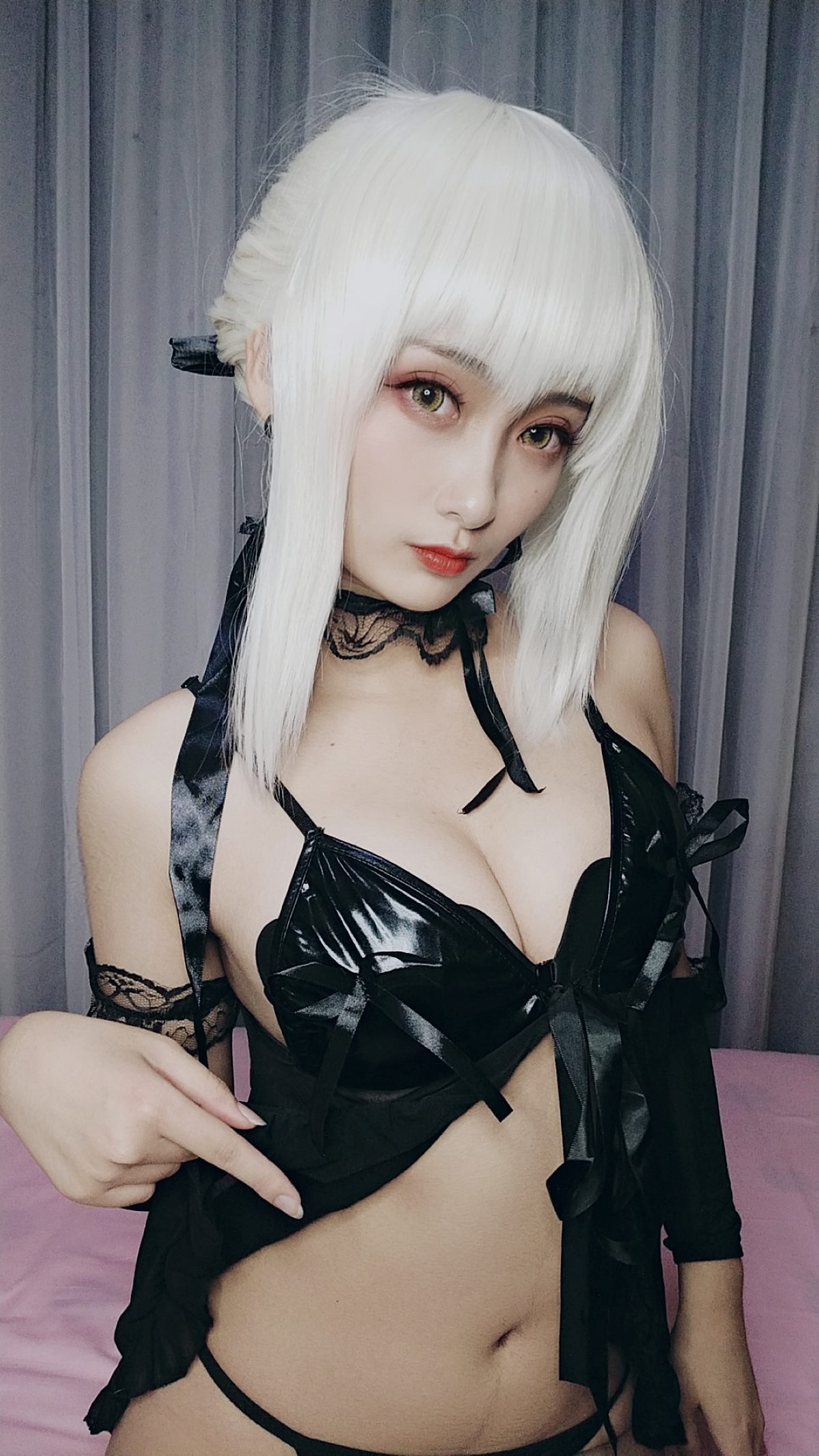 Coser@洛璃 LoLiSAMA Vol 009 FGO 黑呆睡衣王座 0007 2933167352.jpg