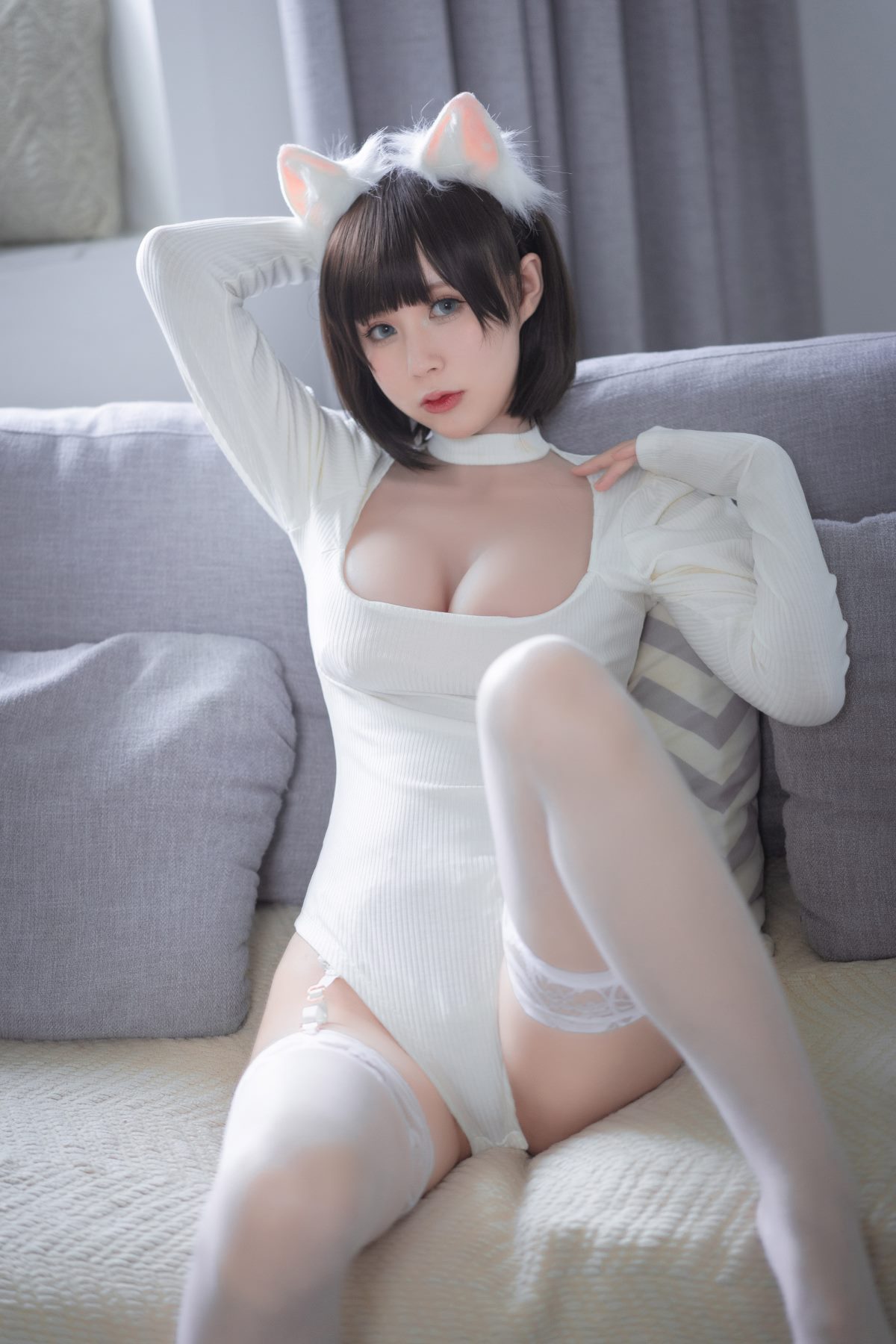 Coser@西园寺南歌 Vol 006 白猫白色连体衣 0012 6106956799.jpg