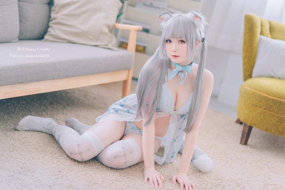 Coser@霜月shimo Vol 032 ベビードールと灰色ねこ 0010