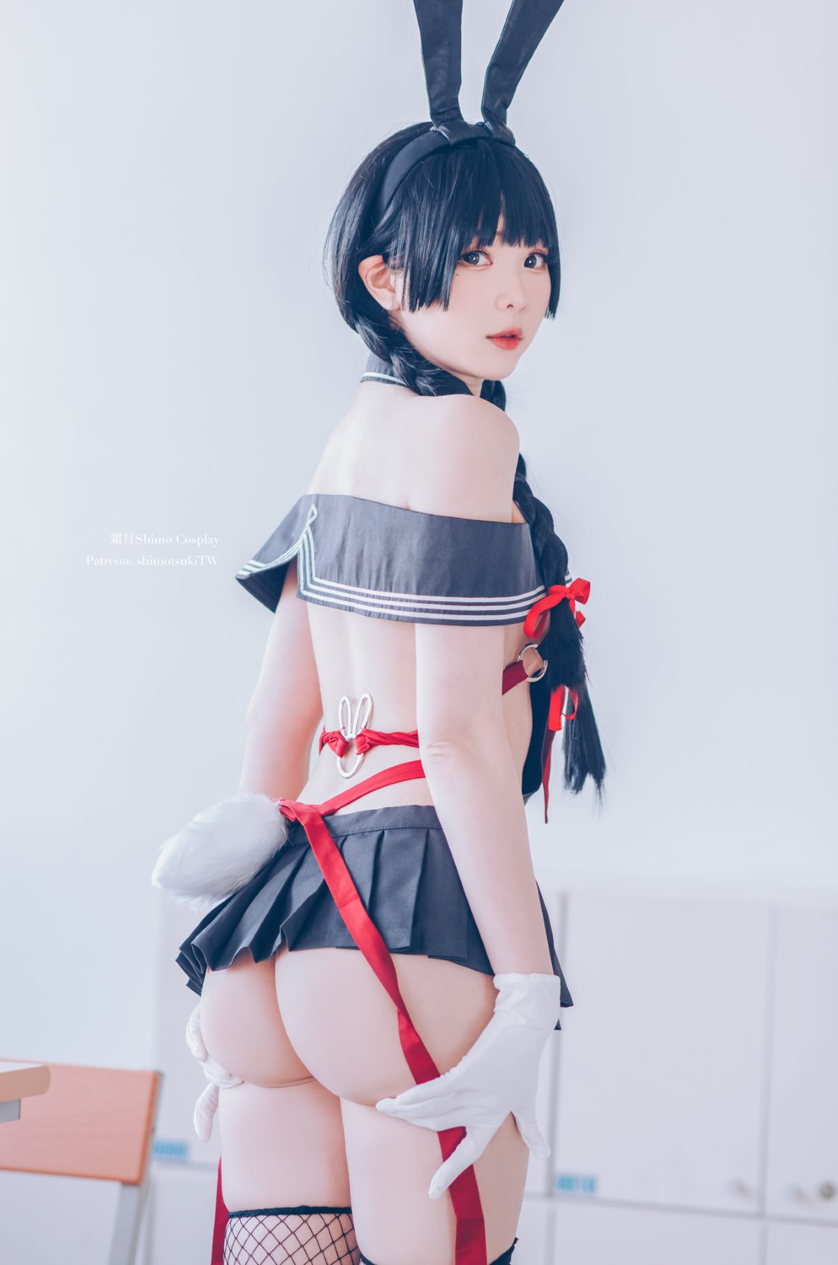 Coser@霜月shimo Vol 042 卯月桃子 水手服兔女郎 0004 5112044513.jpg