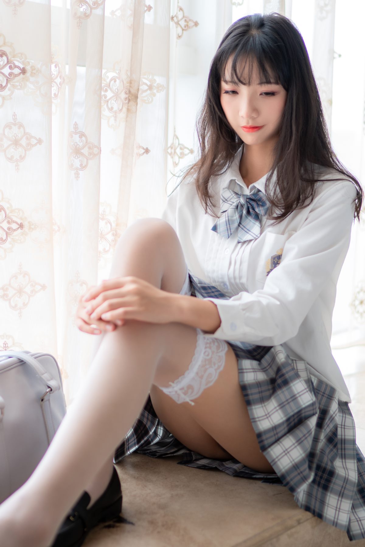 Coser@西瓜少女 Vol 021 JK格子裙 0022 8938096573.jpg