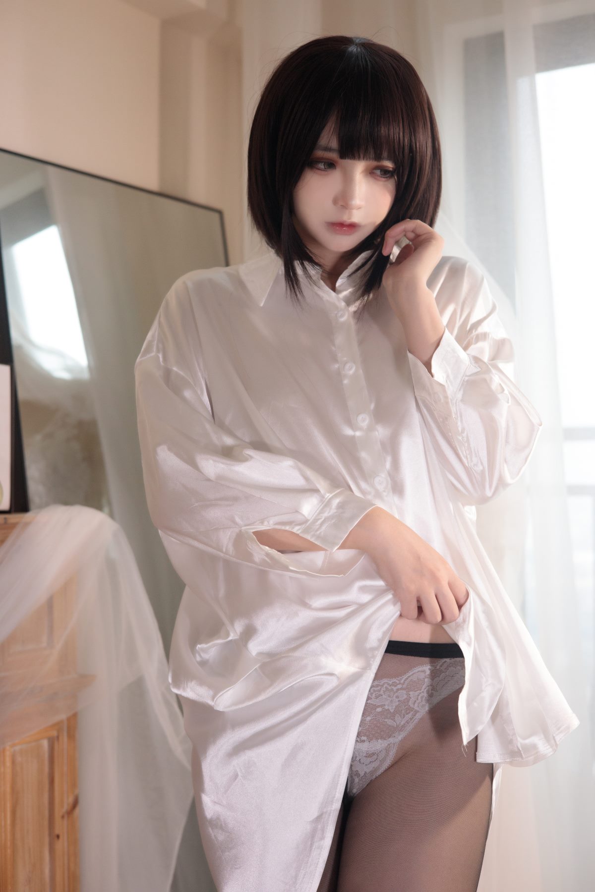 Coser@疯猫ss vol 076 COS美女 2022新春生日本03 白衬衫少女 0006 8502940964.jpg