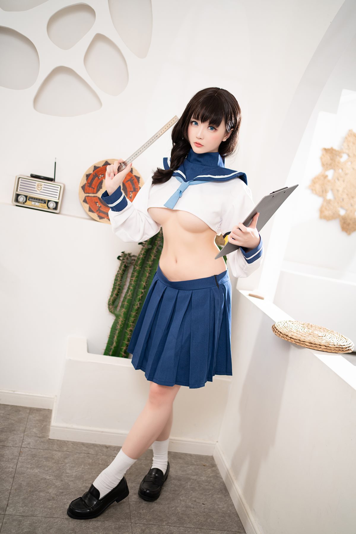 Coser@星之迟迟 Vol 101 风纪委员 0024 8028367687.jpg