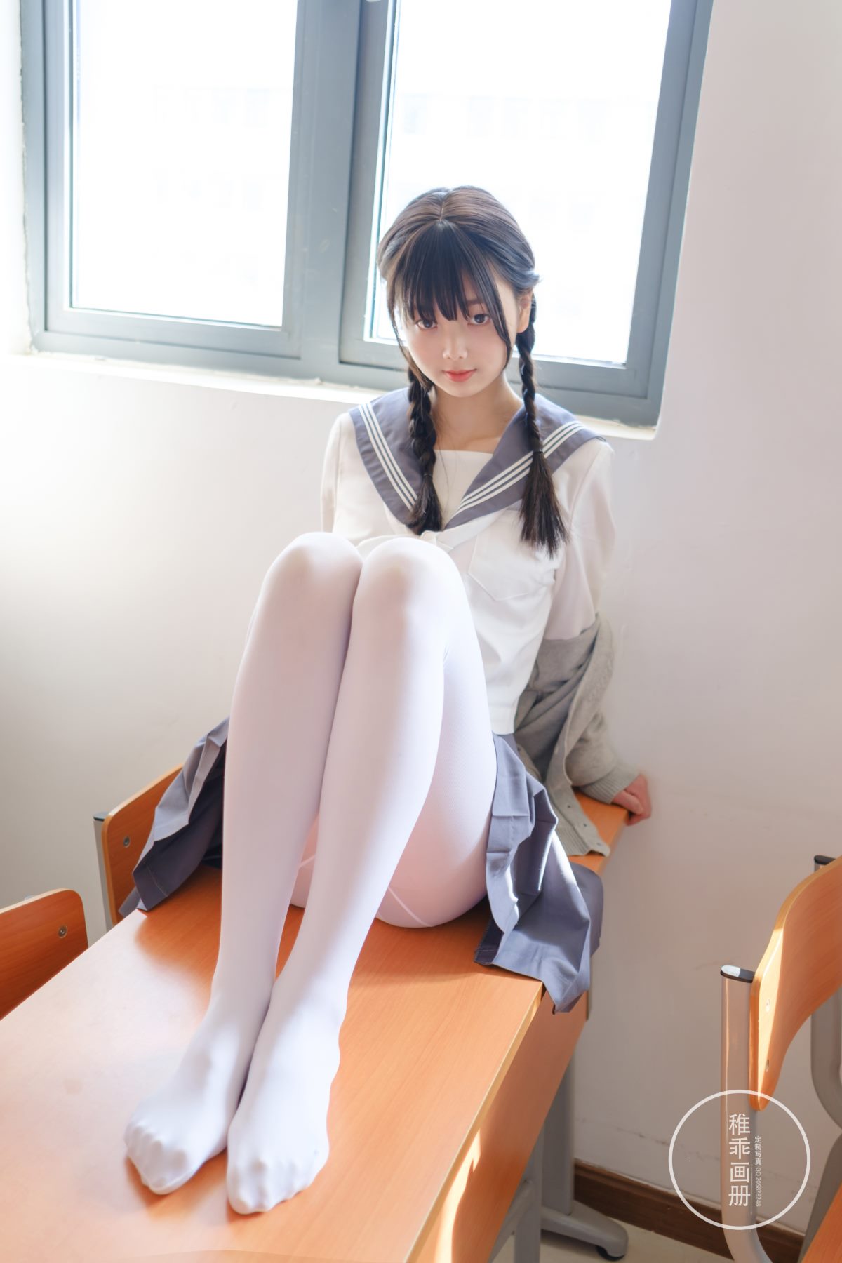 Coser@稚乖画册 Vol 003 晴空03 双马尾JK 0014 8224659063.jpg