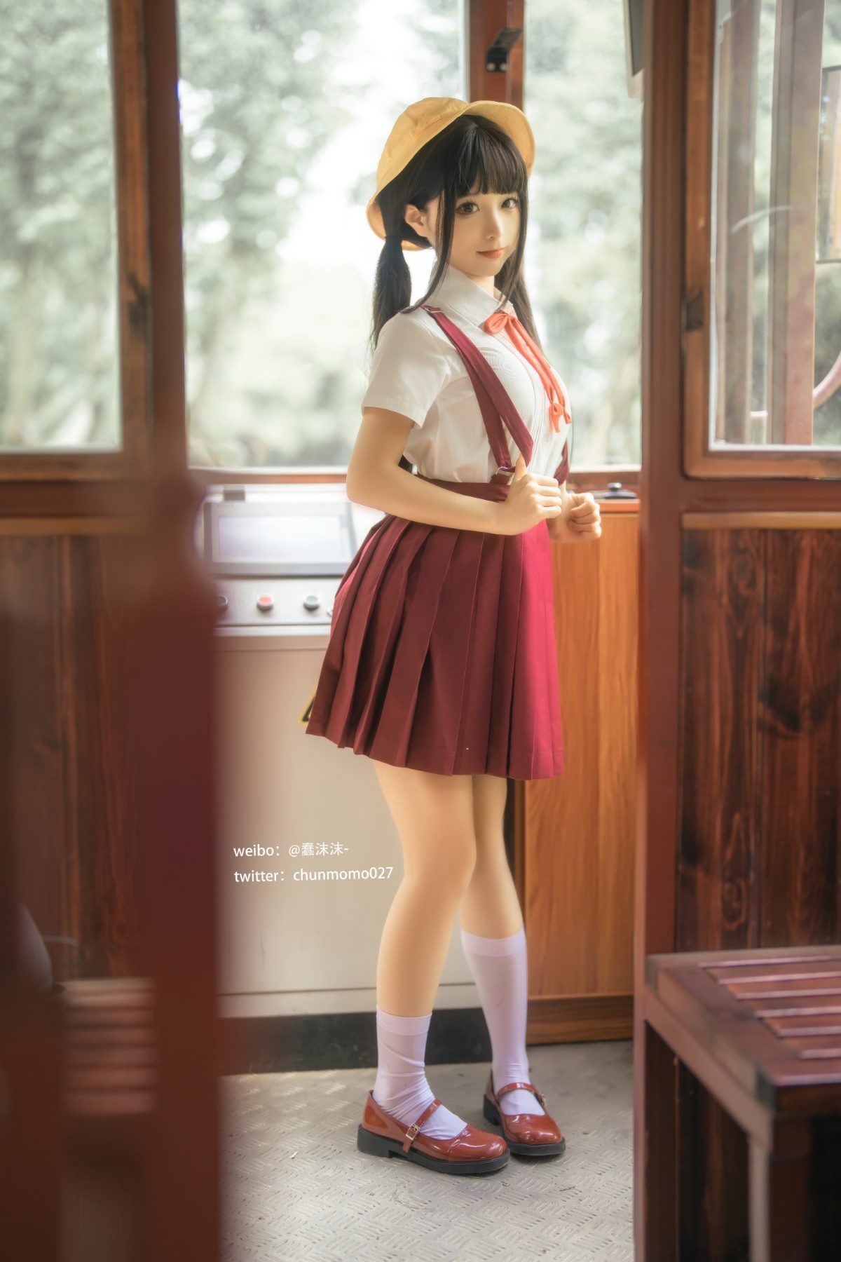 Coser@蠢沫沫 Vol 175 红火车 0002 4988235474.jpg