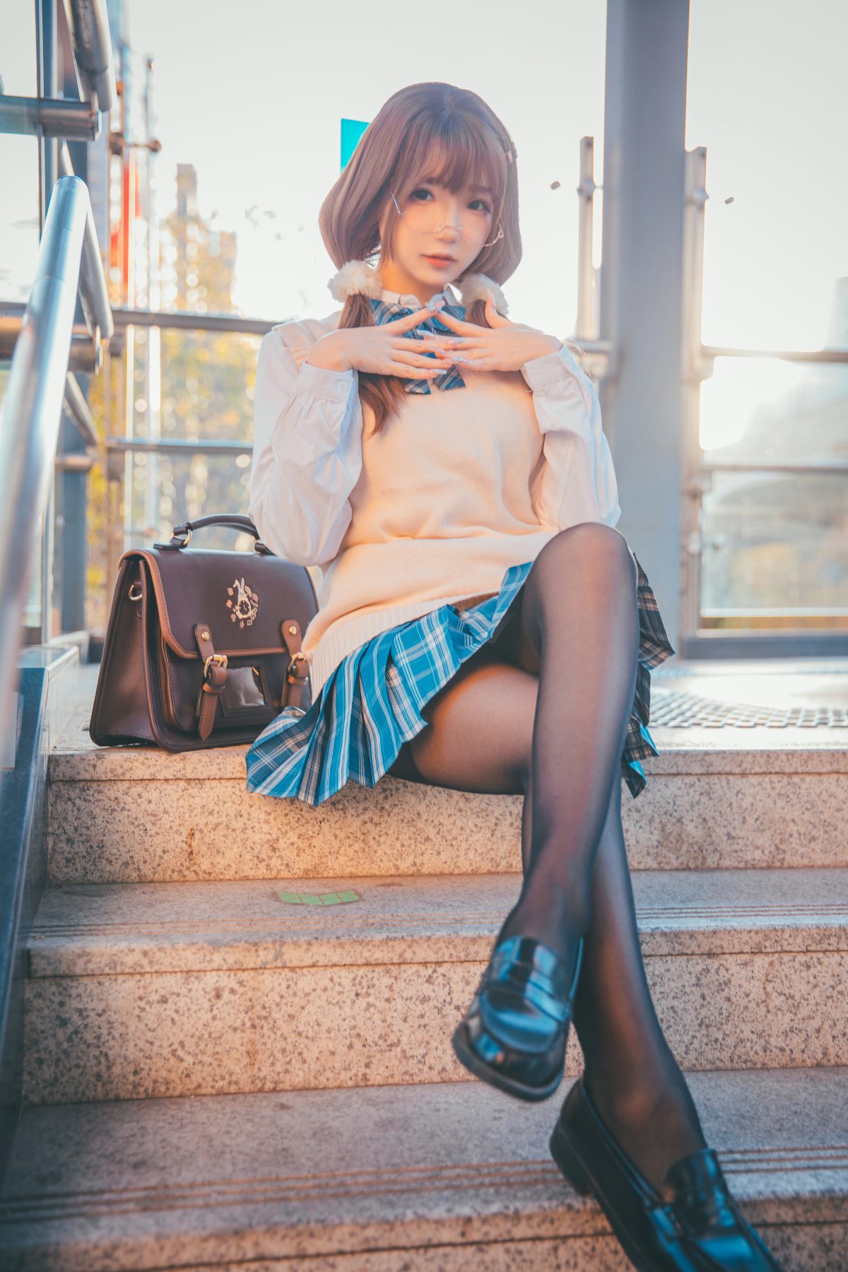 Coser@雪晴Astra Vol 036 JK夕阳 0019 5566168089.jpg