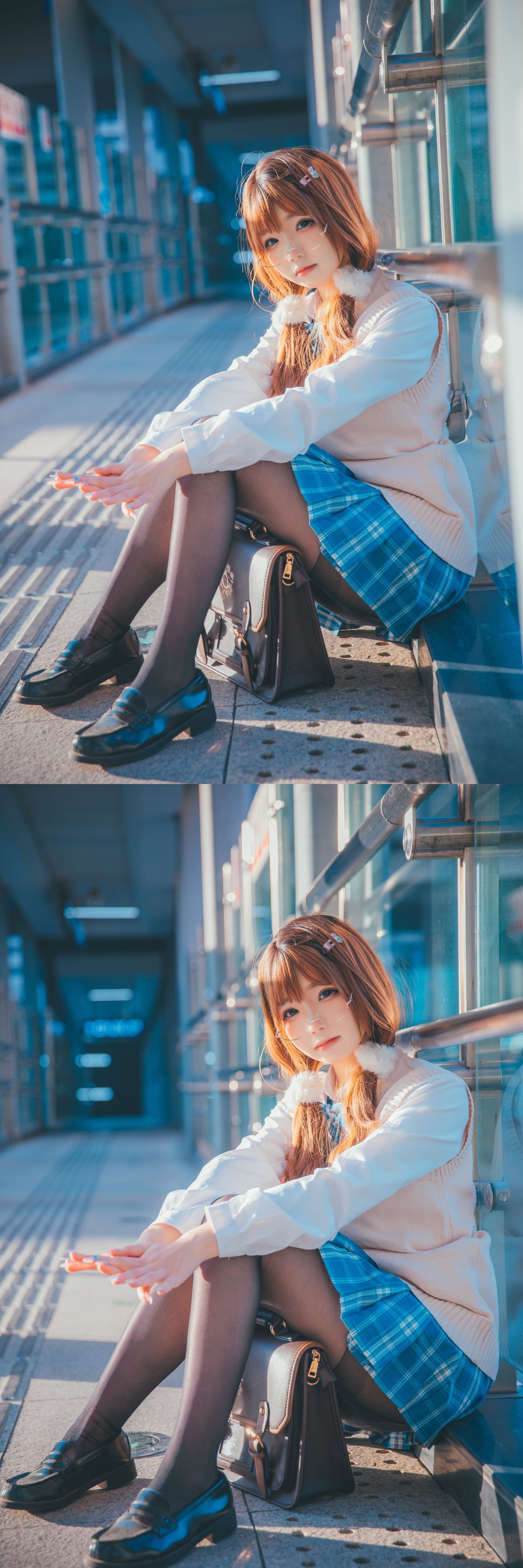 Coser@雪晴Astra Vol 036 JK夕阳 0022 8519497612.jpg