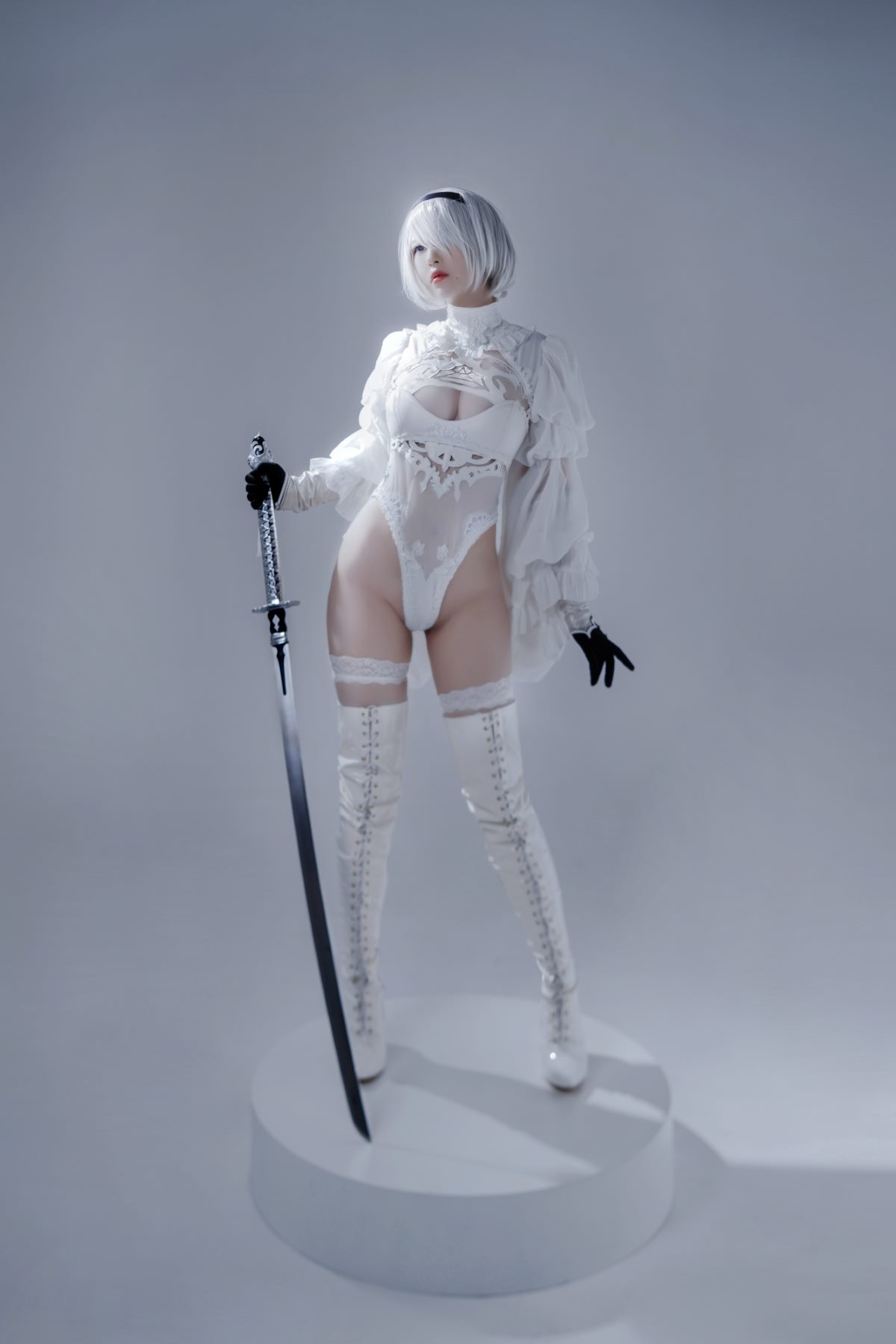 Coser@半半子 Vol 030 Automataヨルハ二号B型 白いドレス 0028 4470583651.jpg