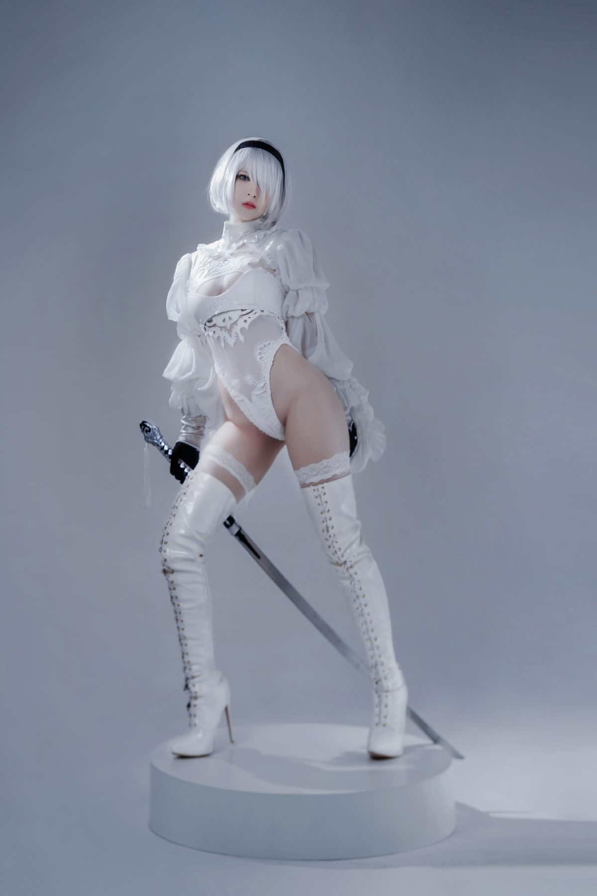 Coser@半半子 Vol 030 Automataヨルハ二号B型 白いドレス 0031 7756983013.jpg