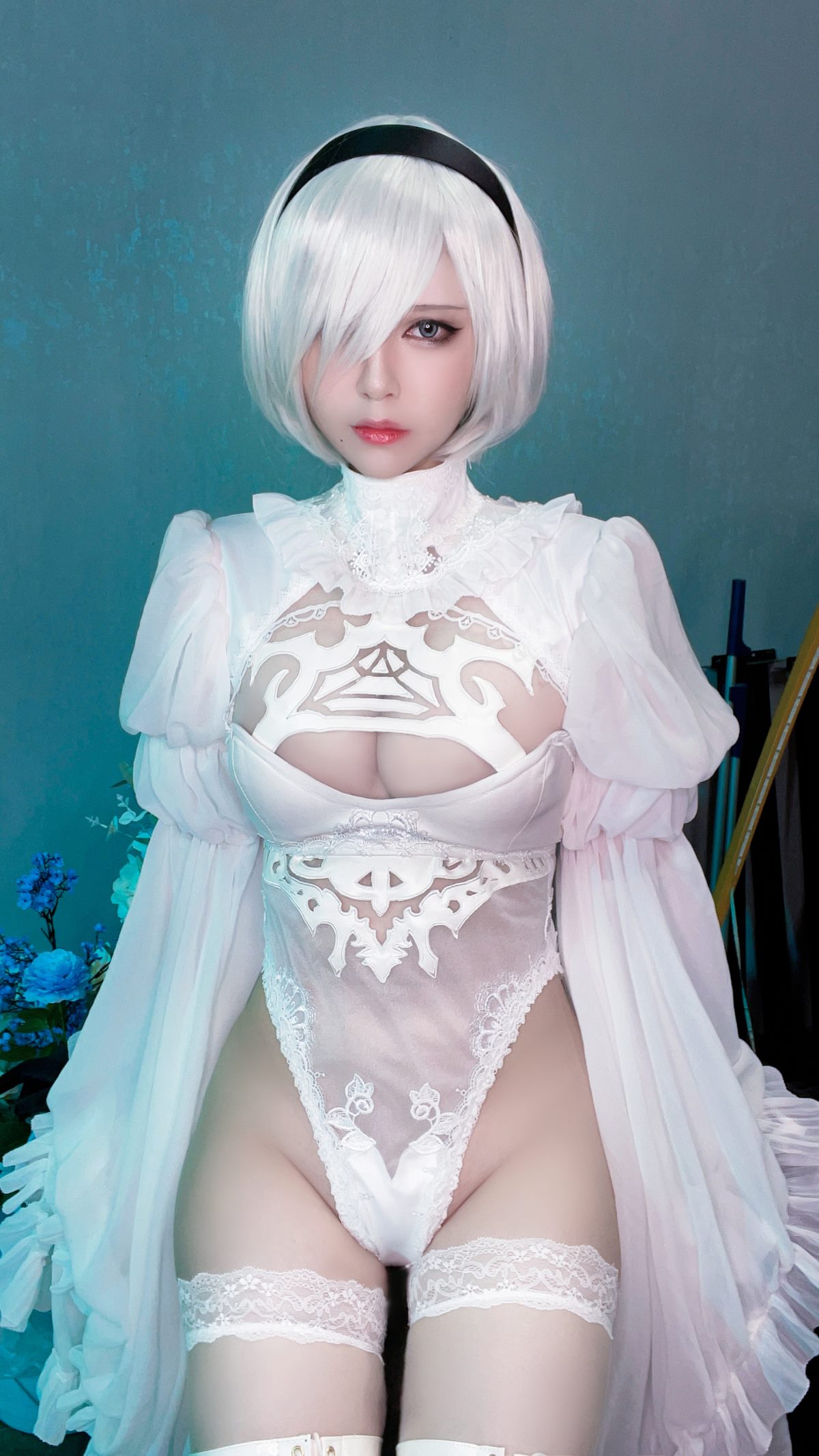 Coser@半半子 Vol 030 Automataヨルハ二号B型 白いドレス 0036 2728310530.jpg