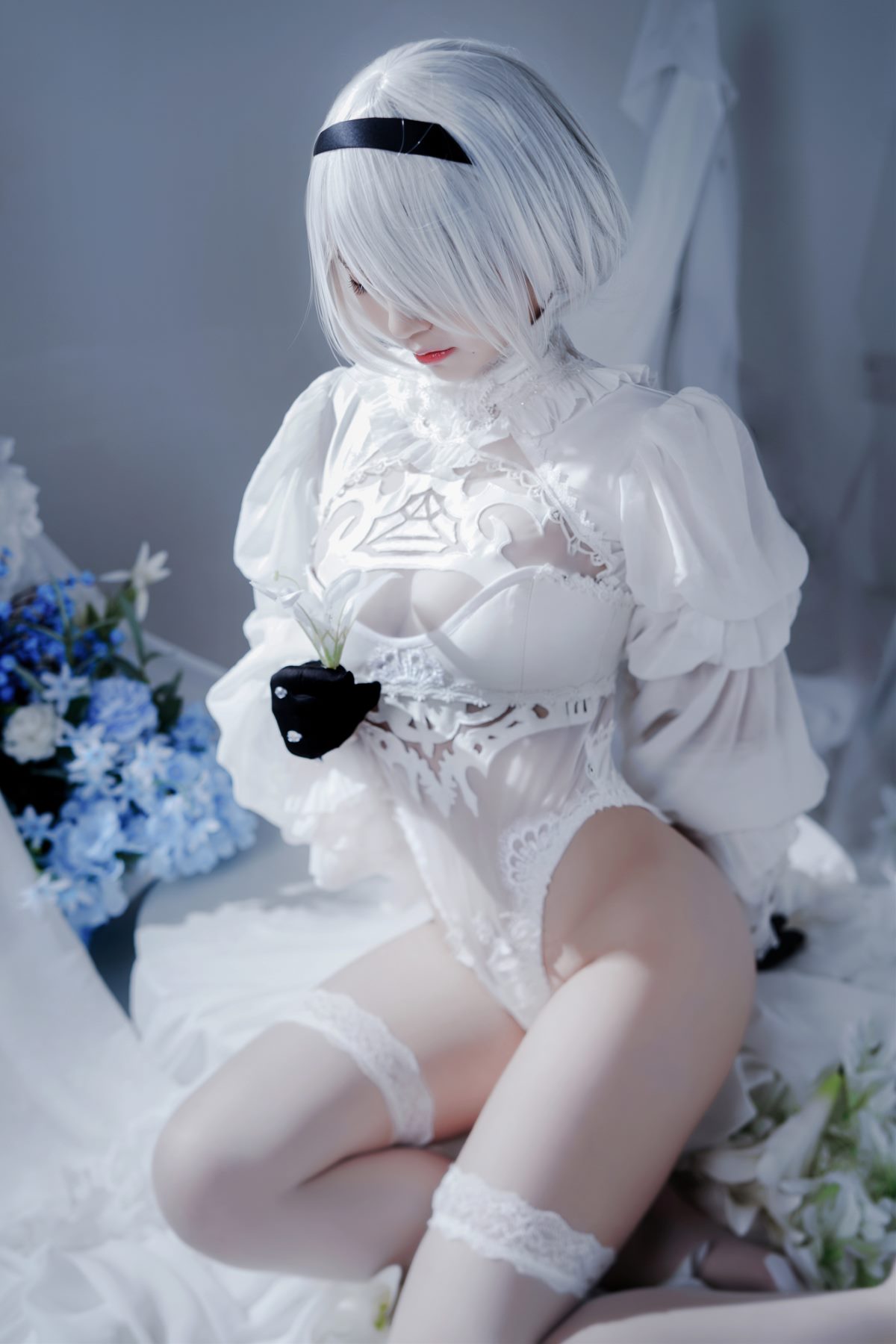 Coser@半半子 Vol 030 Automataヨルハ二号B型 白いドレス 0045 6690060796.jpg