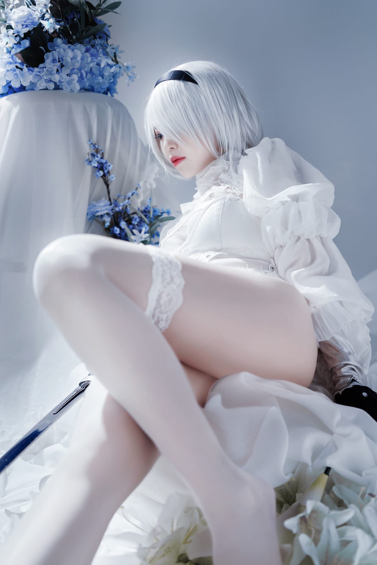 Coser@半半子 Vol 030 Automataヨルハ二号B型 白いドレス 0049 5438281985.jpg