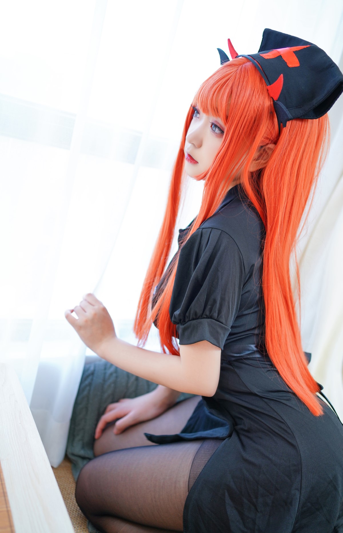 Coser@恩田直幸 Vol 014 橘色黑护士 0009 0959507330.jpg