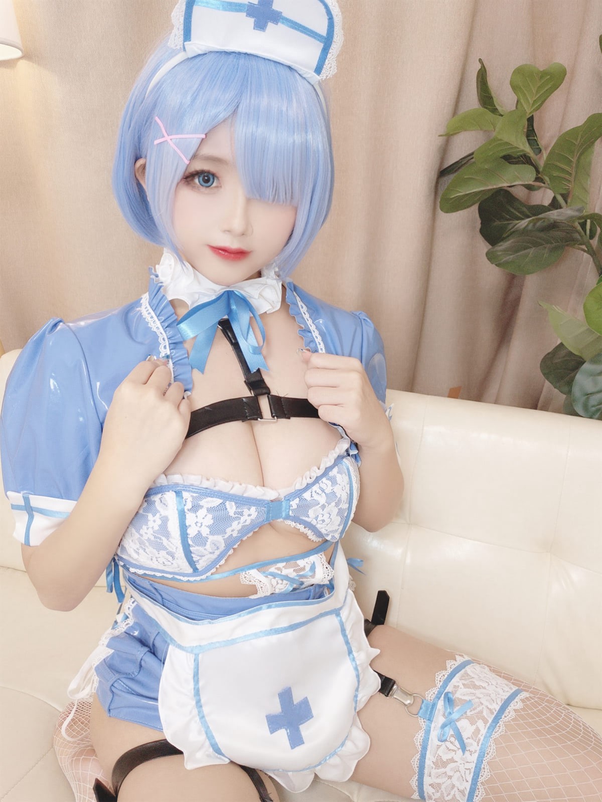 Coser@日奈娇 Vol 041 蕾姆蓝色护士 0059 1691760885.jpg