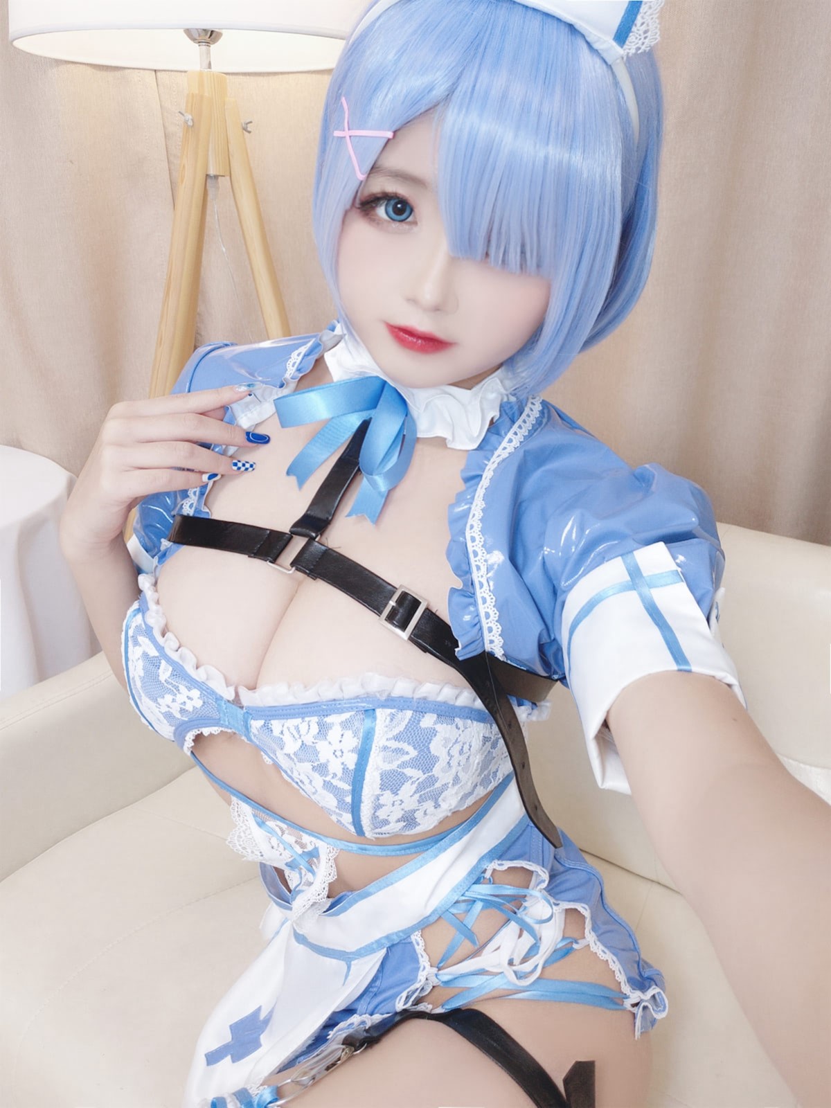 Coser@日奈娇 Vol 041 蕾姆蓝色护士 0062 3336352338.jpg