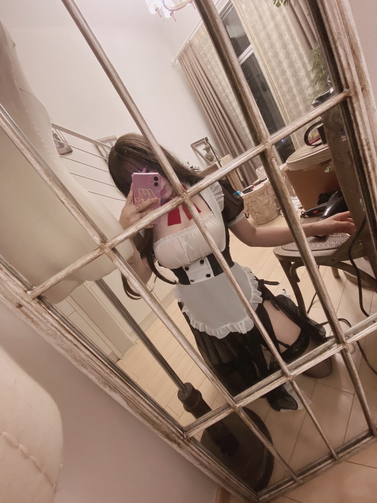 Coser@次屁啦 Vol 004 透明女仆桃 0007 5257524544.jpg