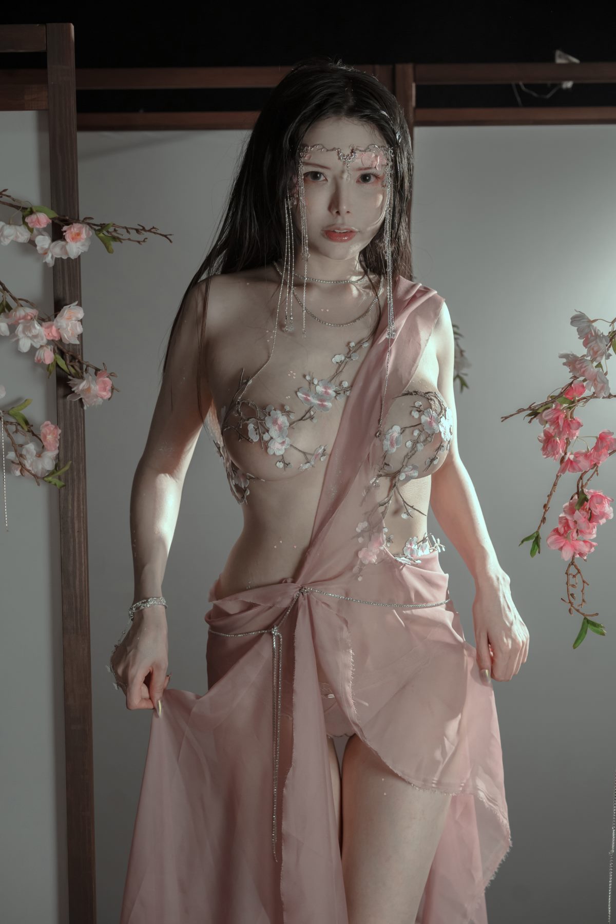 Coser@秋和柯基 Vol 061 粉 桃花神 0005 4242315424.jpg