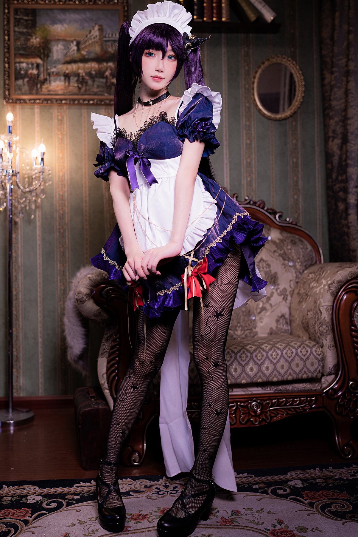 Coser@阿包也是兔娘 Vol.041 莫娜女仆