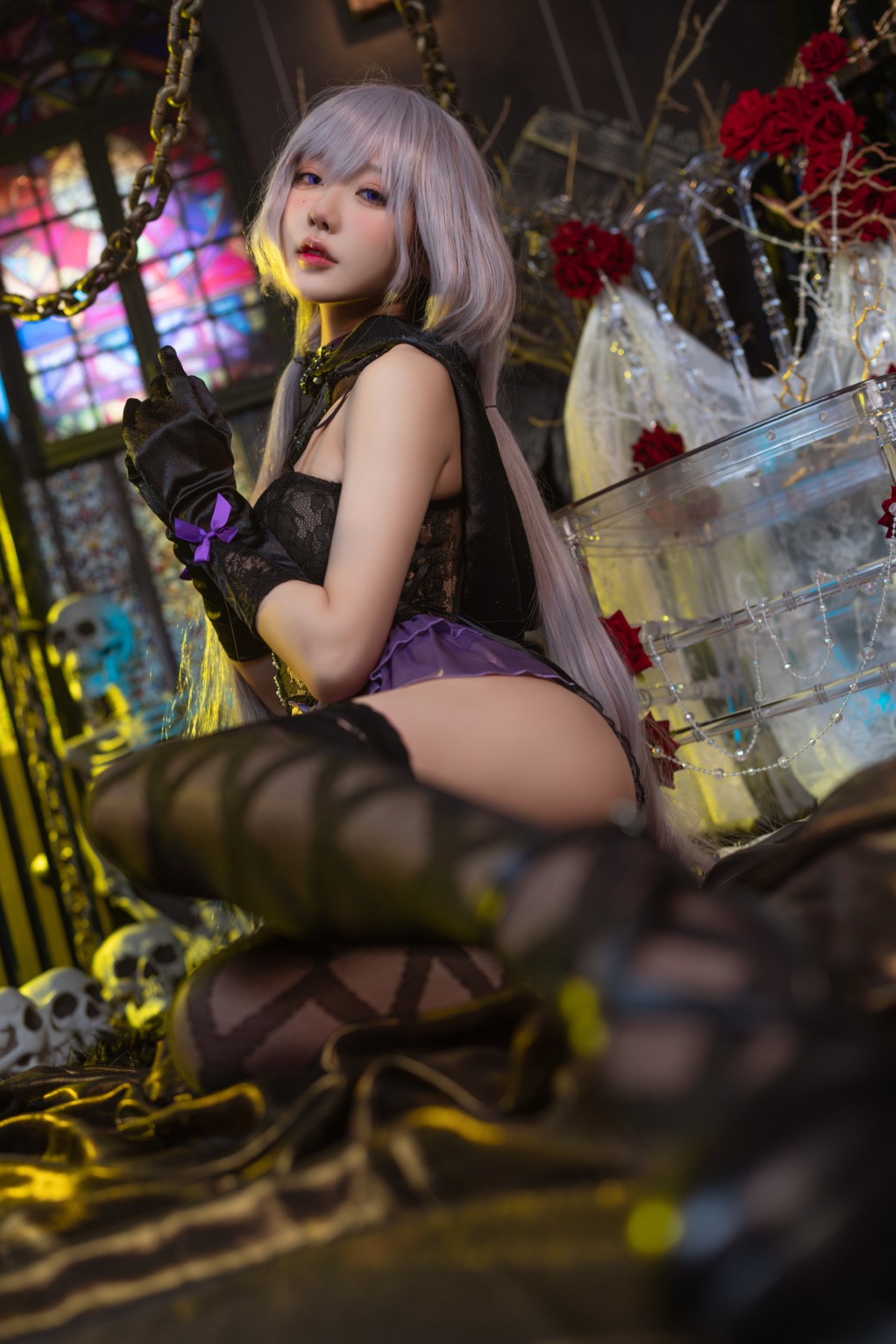 Coser@阿包也是兔娘 Vol 042 午夜瞌睡魔女 0036 7238440824.jpg