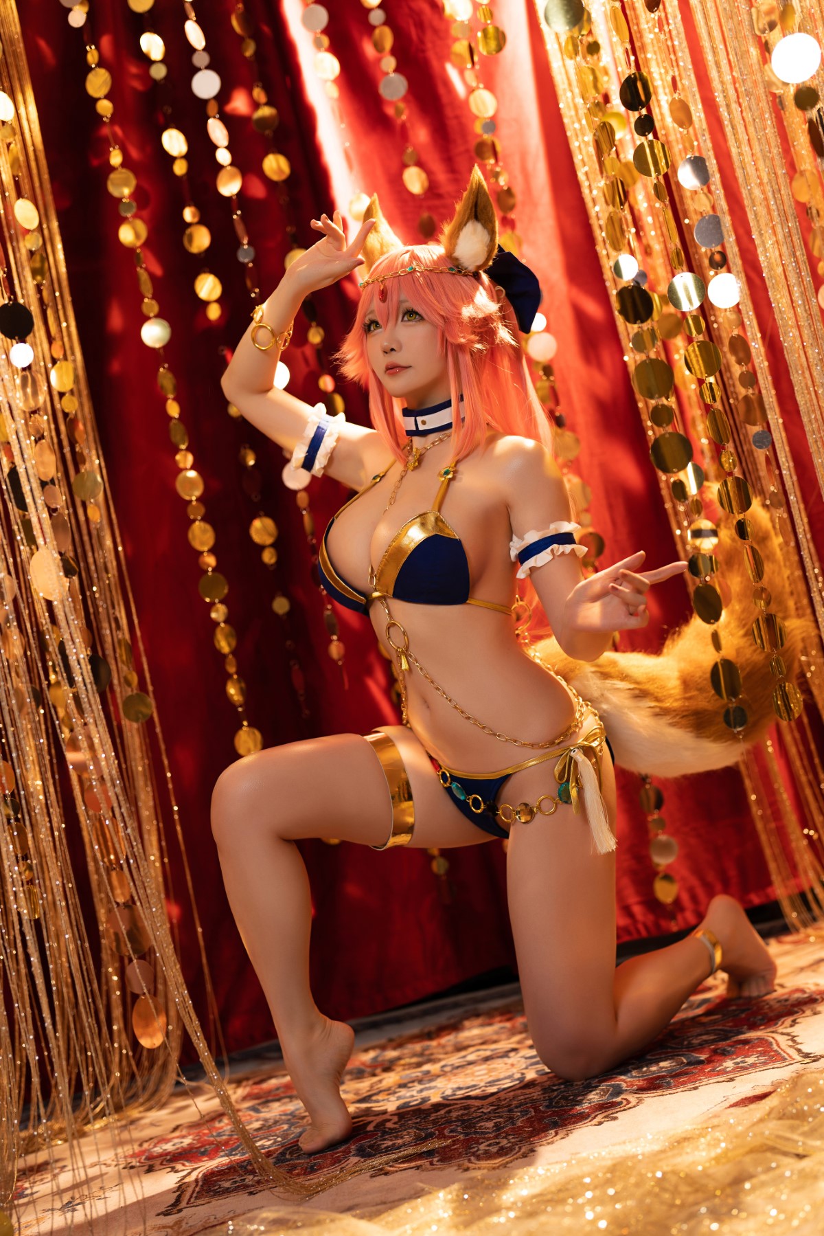 Coser@星之迟迟 Vol 115 FGO玉藻前舞娘 0003 6443275800.jpg