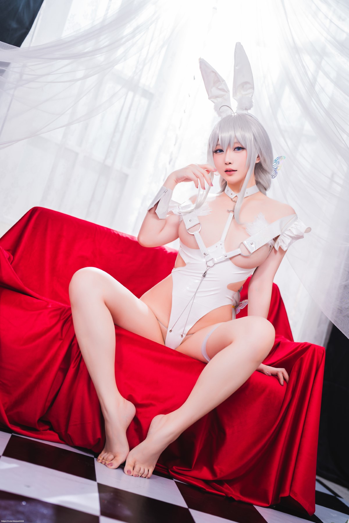 Coser@星之迟迟 Vol 118 恶毒慵懒的白兔 0020 3402238084.jpg