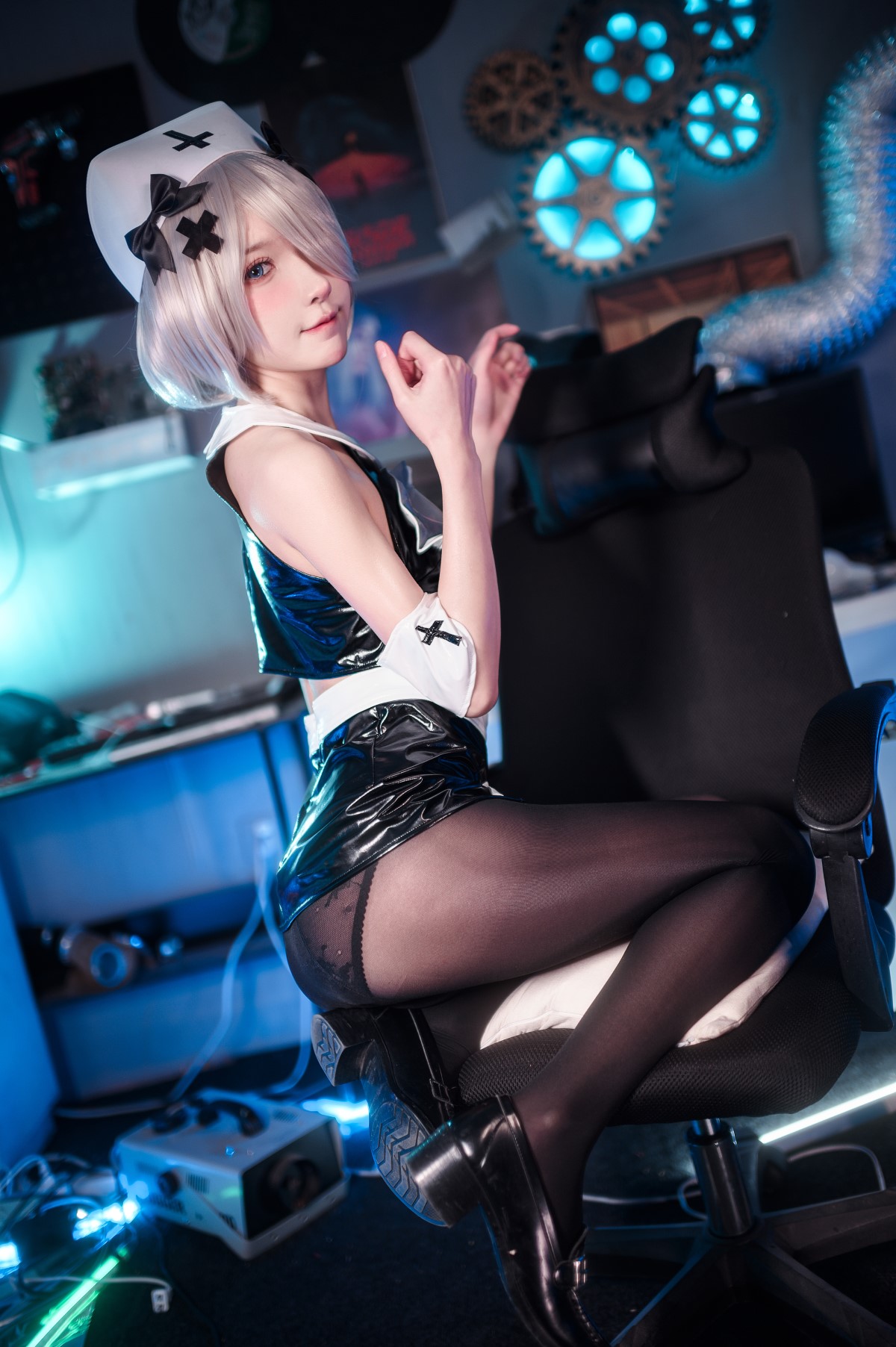 Coser@阿包也是兔娘 Vol 047 3月舰长图包 阿包护士 0044 9726379455.jpg