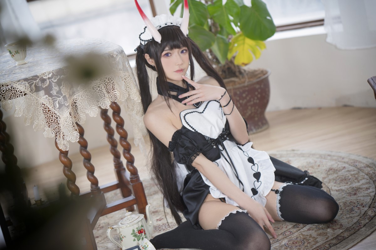 Coser@阿包也是兔娘 Vol 048 1月舰长图包 能代女仆 0015 0204446103.jpg