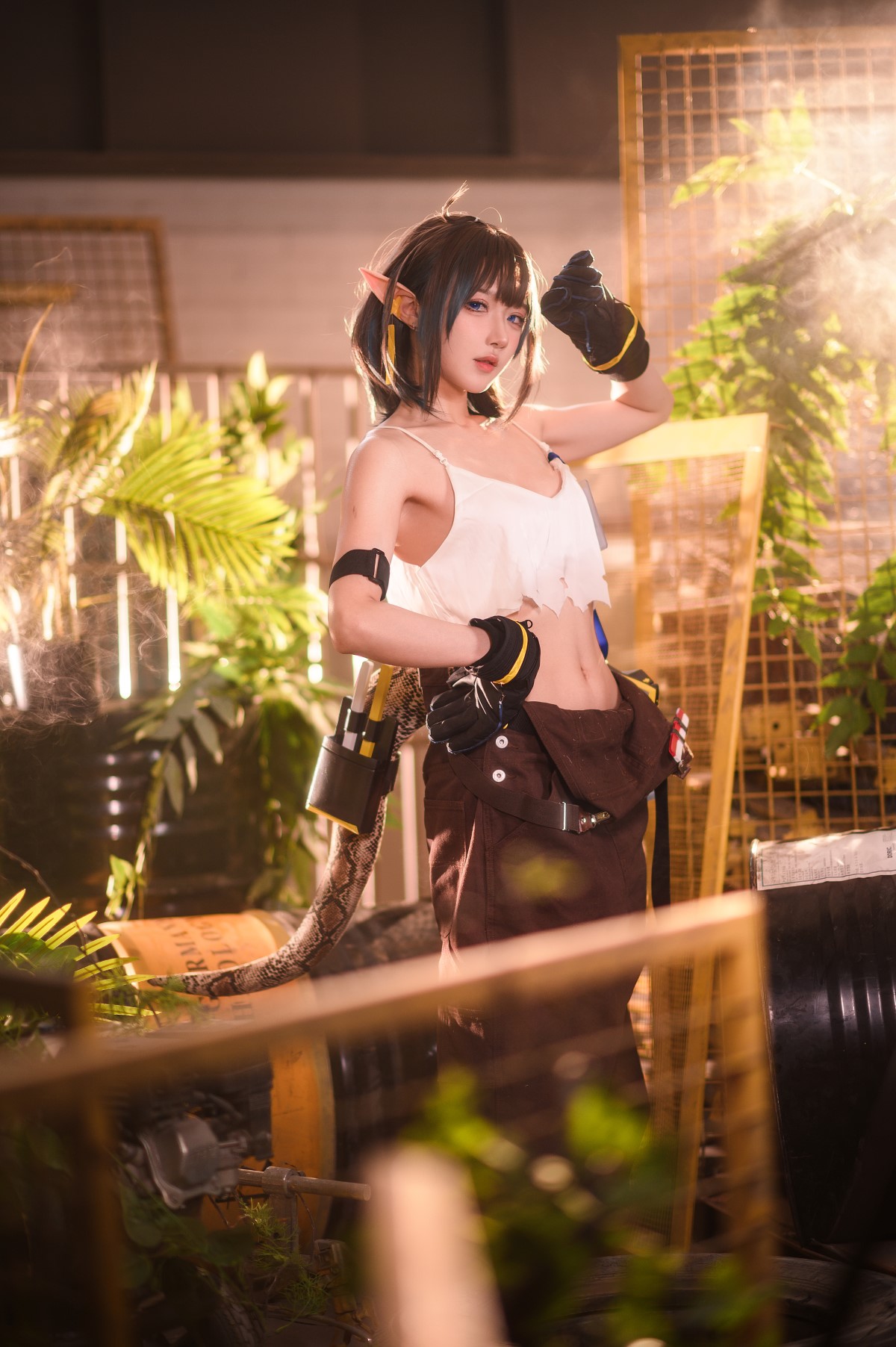 Coser@阿包也是兔娘 Vol 050 06月舰长 明日方舟 森蚺 0003 8784445310.jpg