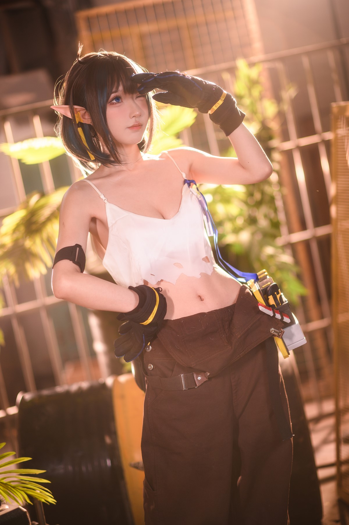 Coser@阿包也是兔娘 Vol 050 06月舰长 明日方舟 森蚺 0006 6787603150.jpg