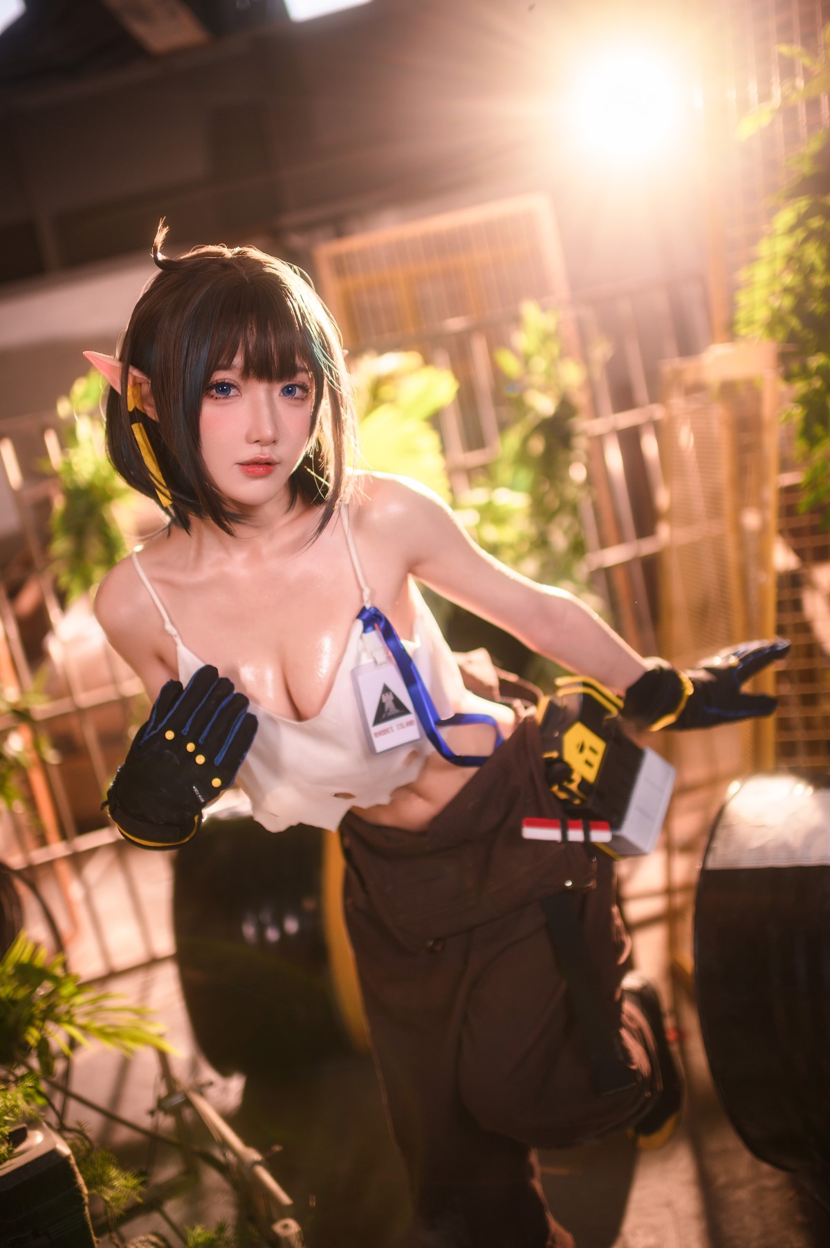 Coser@阿包也是兔娘 Vol 050 06月舰长 明日方舟 森蚺 0010 4451002326.jpg