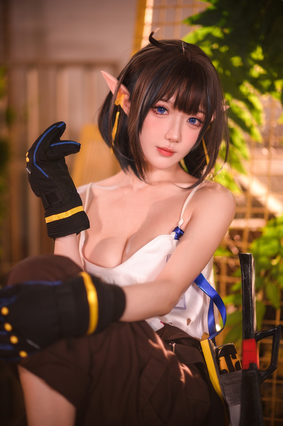 Coser@阿包也是兔娘 Vol 050 06月舰长 明日方舟 森蚺 0030 8442743731.jpg