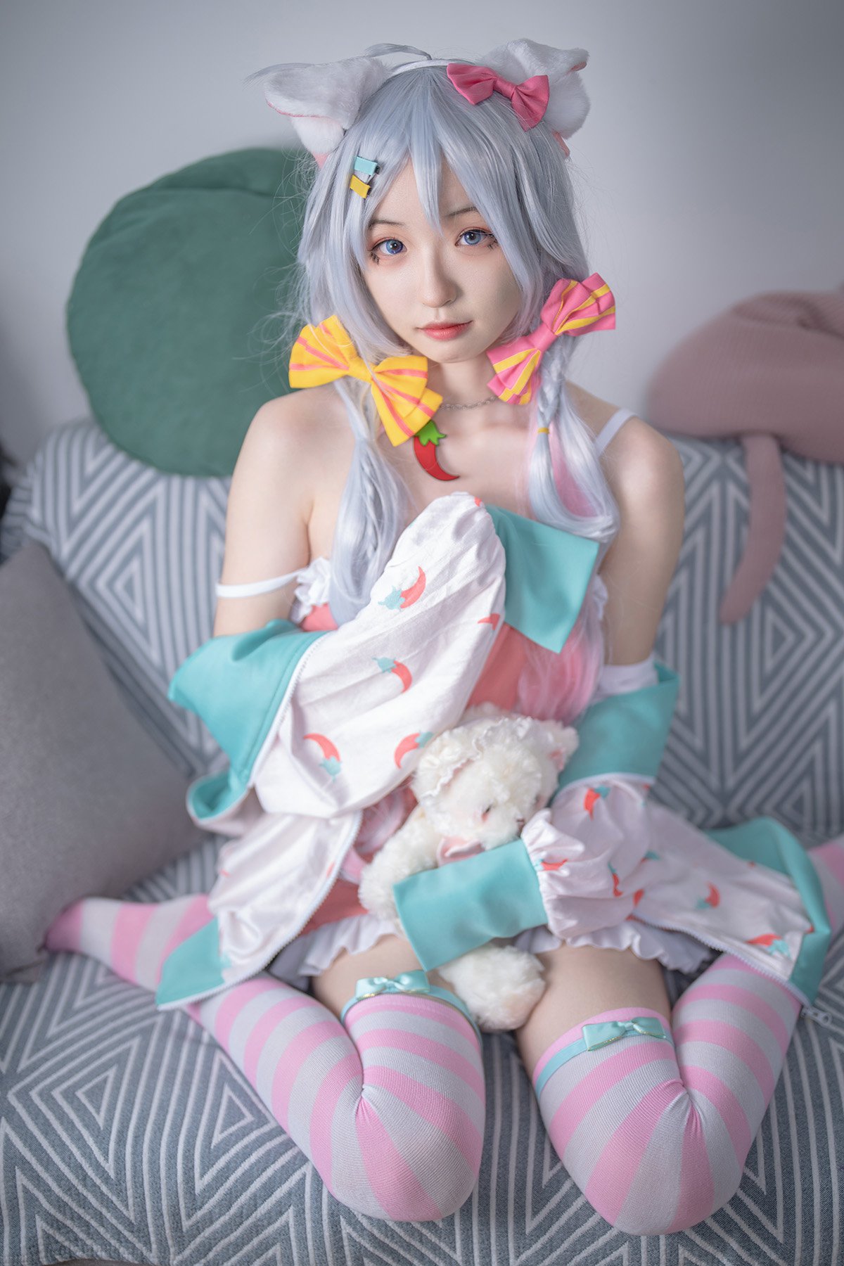 Coser@SA_海藻酸钠 Vol.004 神乐七奈 星期一的慵懒