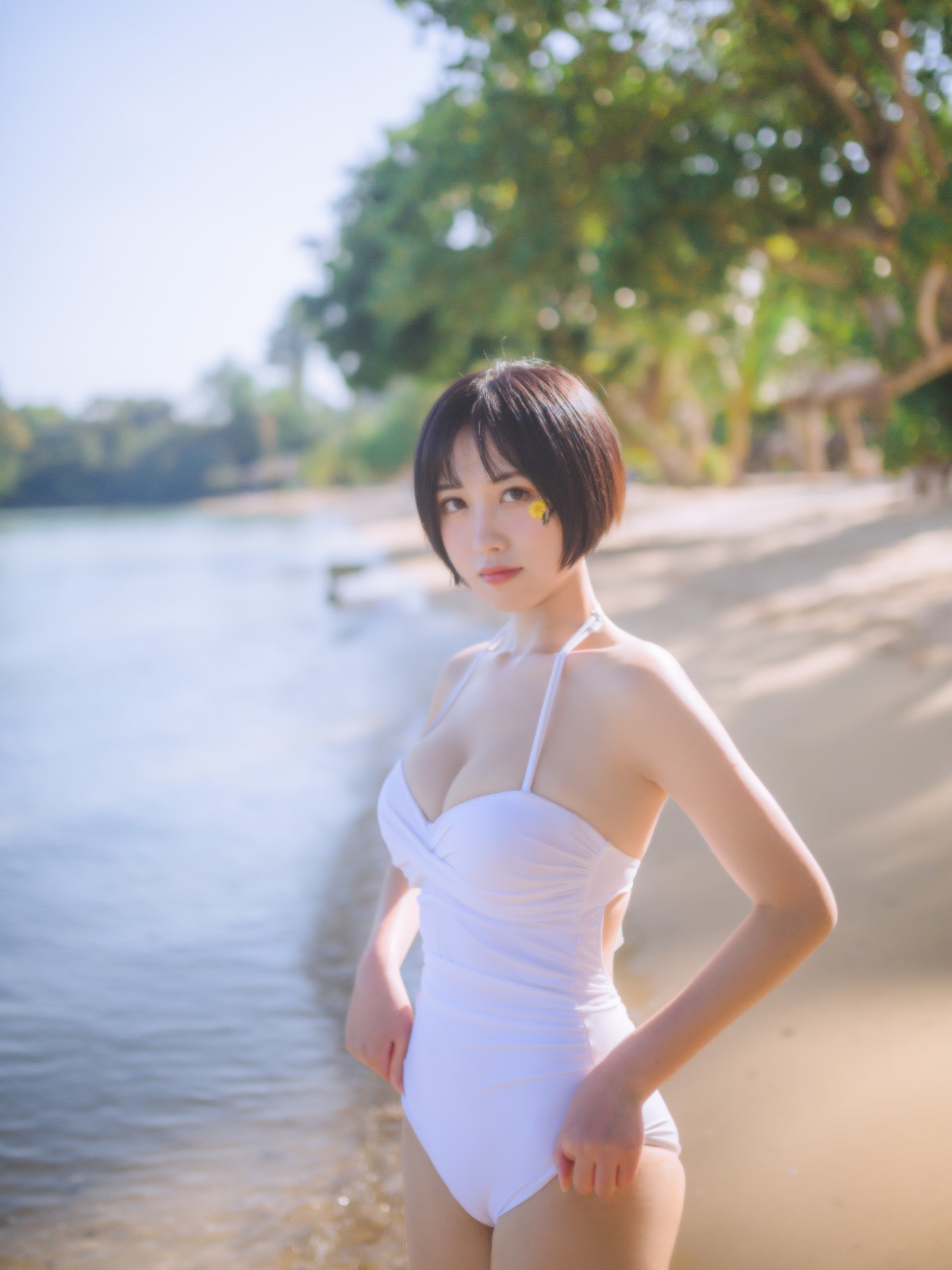 Coser@念雪 Vol 017 白色泳衣 0008 1434467822.jpg