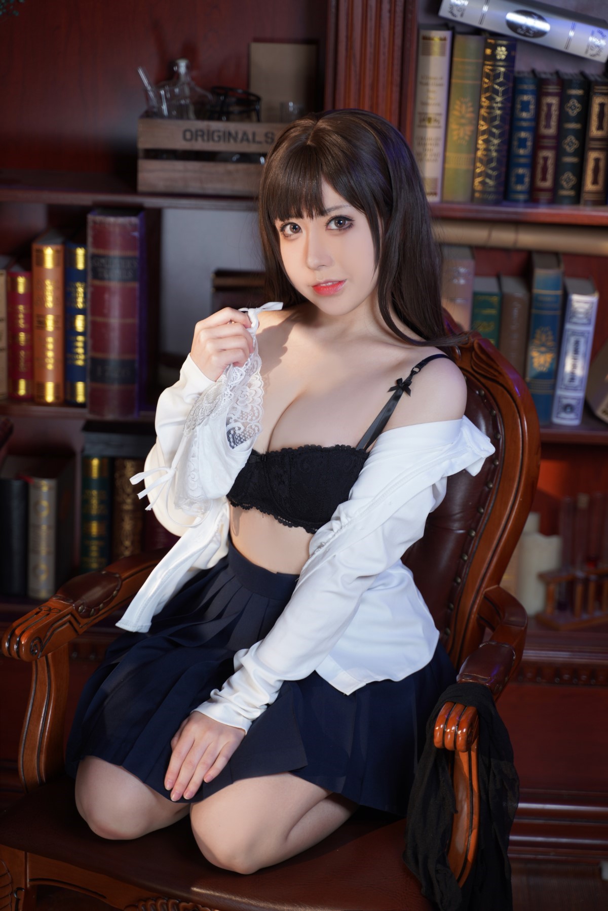 Coser@虎森森 Vol 005 书房姐姐 0020 9888562451.jpg