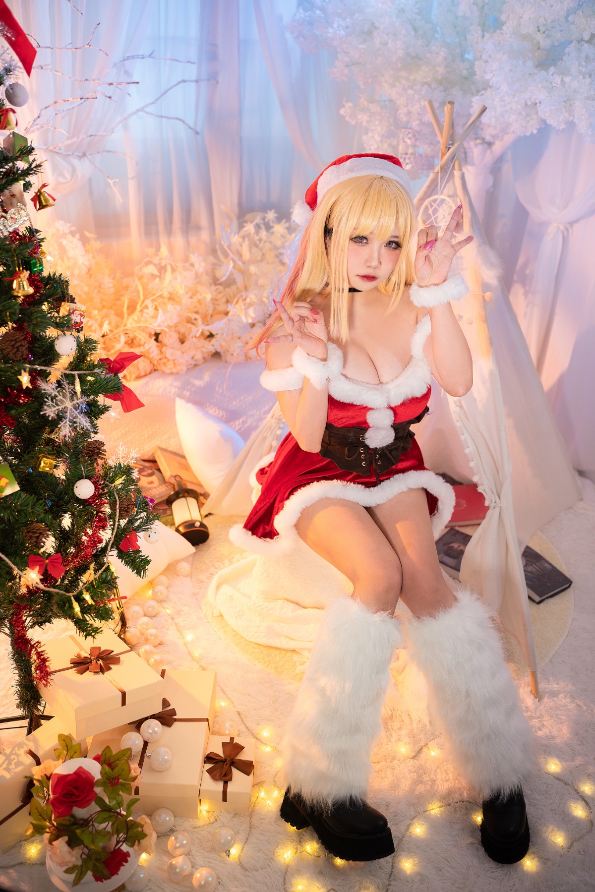 Coser@贞子蜜桃 Vol 012 喜多川夢海 圣诞 0019 7445707768.jpg