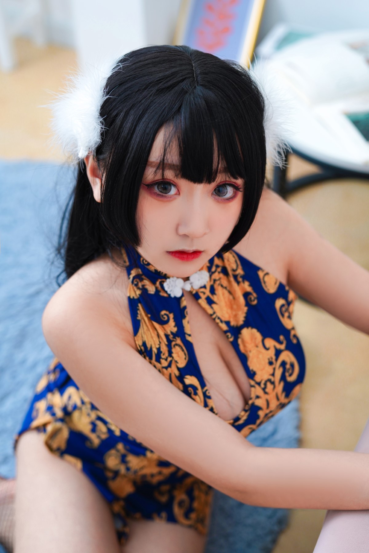 Coser@恩田直幸 Vol 020 蓝色旗袍 0009 6976037174.jpg