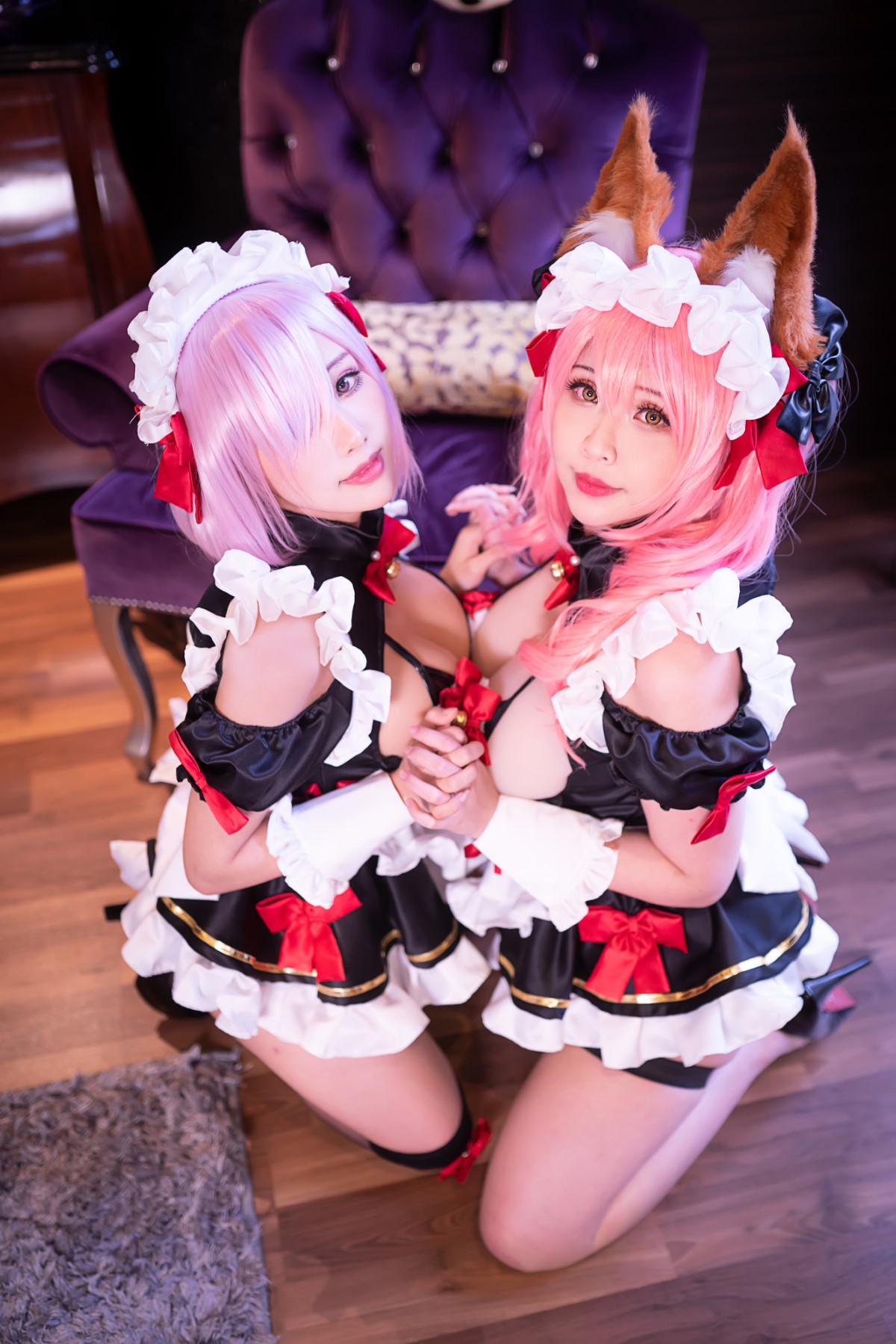 Coser@Hana Bunny And HaneAme Tamamo Maid And Mashu Kyrielight Maid 0003 5554798426.jpg